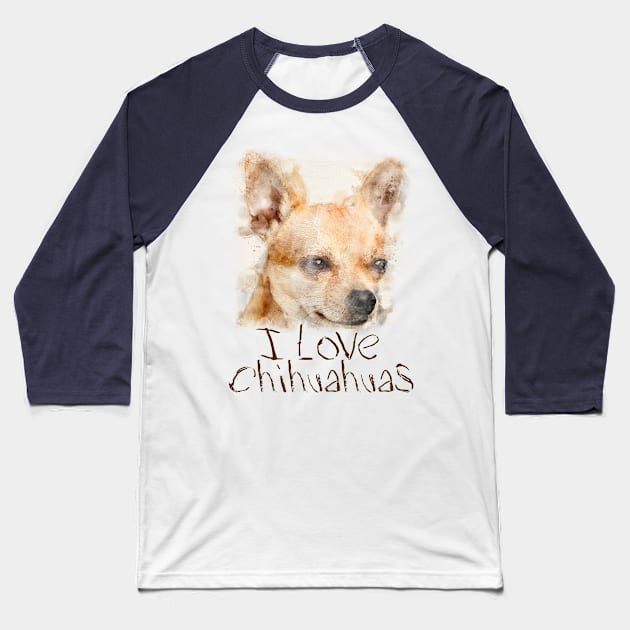 Dog  ; animals Baseball T-Shirt by denissmartin2020